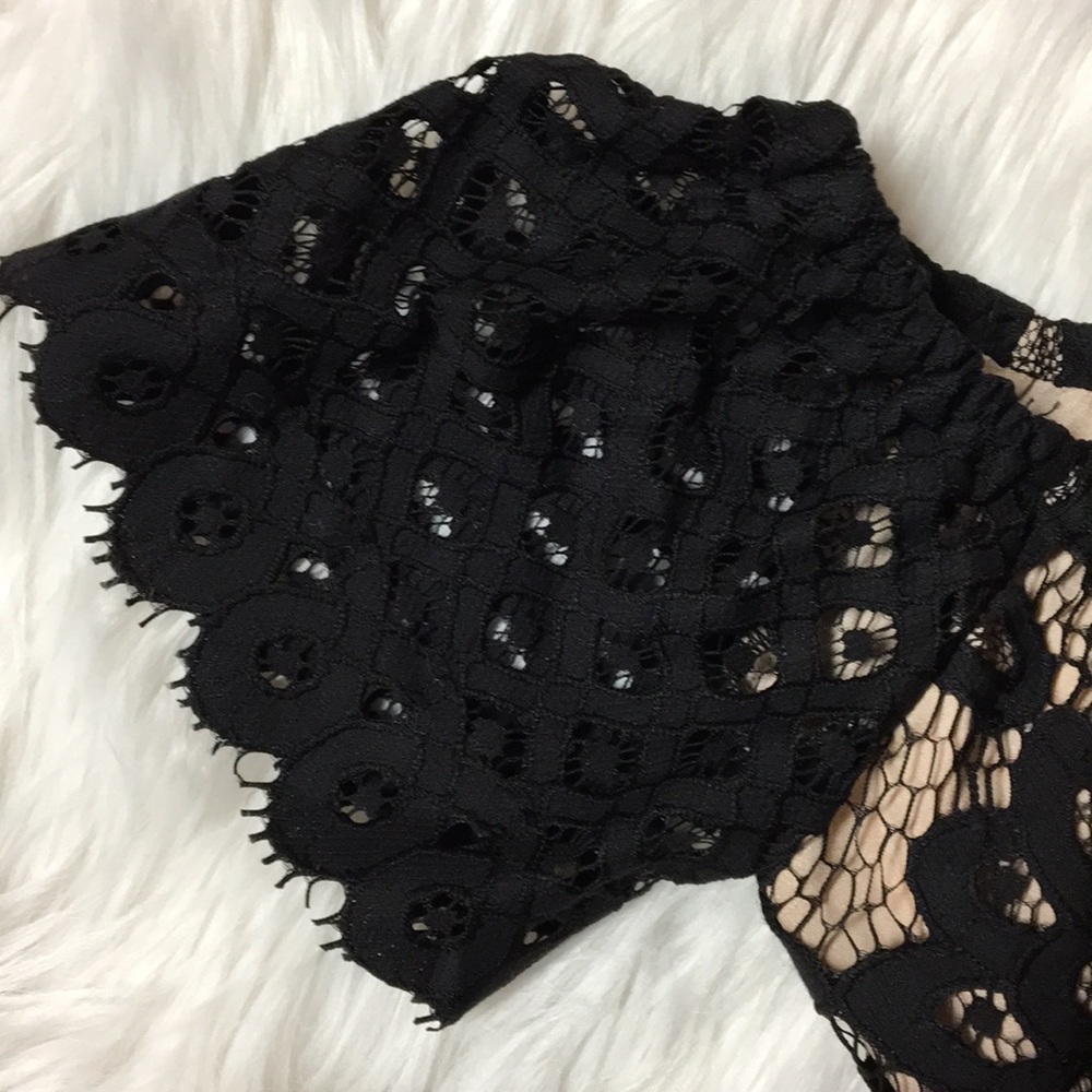 SOLD NWT 2 piece Battenberg Lace Skirt Top Dress FIRM - Picture 7 of 8